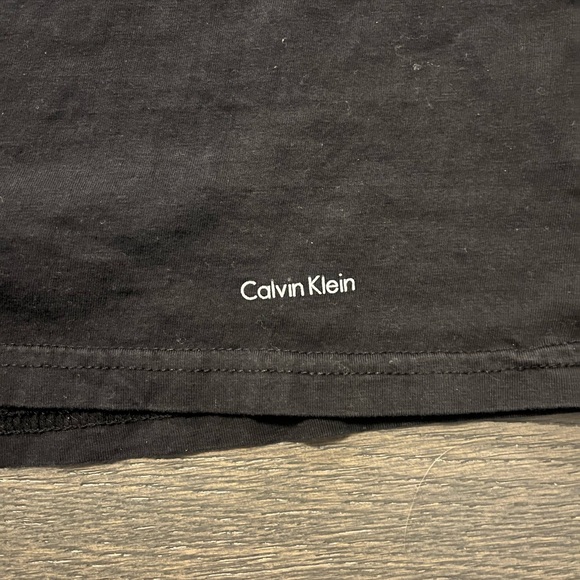 CK black kids T shirts EUC sz 12/14 retail $69ea - Picture 2 of 4